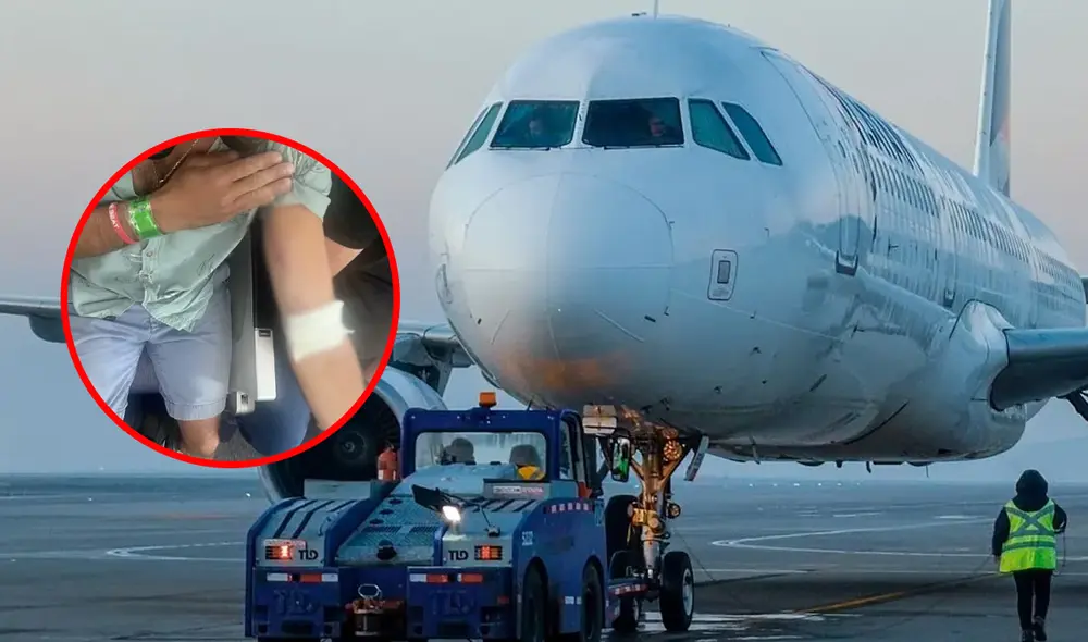 En el vuelo de Latam, se reportaron 50 heridos que fueron atendidos por el servicio de emergencias en Nueva Zelanda. Foto: composición LR Jazmín Ceras /captura de X/Latam