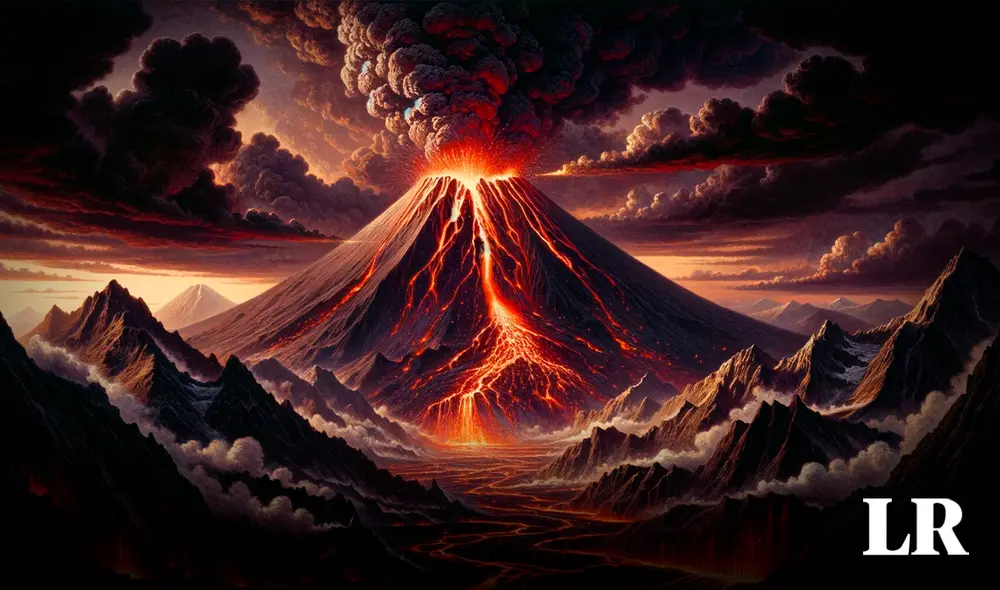 Las grandes cantidades de aerosoles y sulfatos tras la erupción volcánica provocaron serios cambios en la temperatura de la Tierra. Foto: composición LR - Video: @universidadcatolicasanpablo/YouTube Las grandes cantidades de aerosoles y sulfatos tras la erupción volcánica provocaron serios cambios en la temperatura de la Tierra. Foto: composición LR - Video: @universidadcatolicasanpablo/YouTube