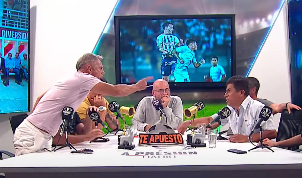 Julinho sintió que 'Chevaristo' le faltó el respeto durante la emisión del programa 'A presión'. Foto: captura de @Apresión. Julinho sintió que 'Chevaristo' le faltó el respeto durante la emisión del programa 'A presión'. Foto: captura de @Apresión.