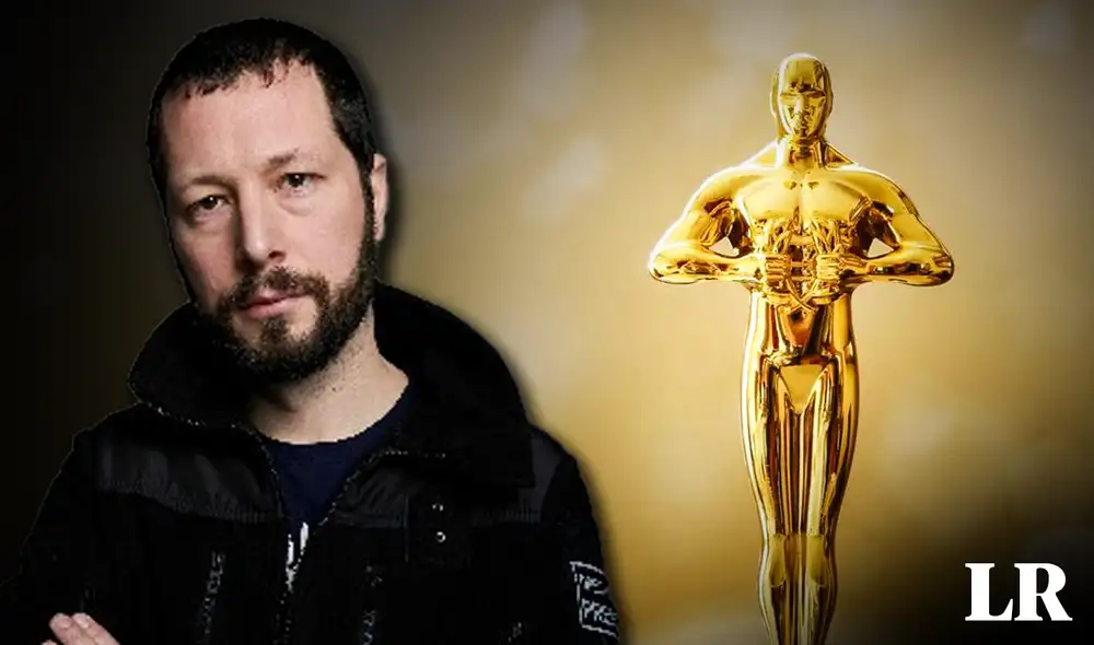 Mstyslav Chernov se lleva Oscar a mejor documental. Foto: composición de Fabrizio Oviedo-LR/Australian International Documentary Conference/El Periódico