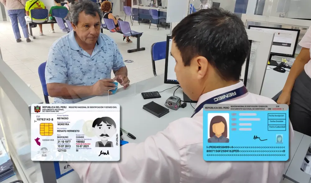 Cuando renuevas DNI también puedes cambiar datos como tu estado civil y aprobación para donación de órganos. Foto: Composición LR/Reniec Cuando renuevas DNI también puedes cambiar datos como tu estado civil y aprobación para donación de órganos. Foto: Composición LR/Reniec
