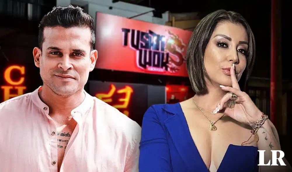 Christian Domínguez y Karla Tarazona tiene un hijo en común. Foto: composición de Fabrizio Oviedo/LR/Instagram/Christian Domínguez/Karla Tarazona - Video: Panamericana TV