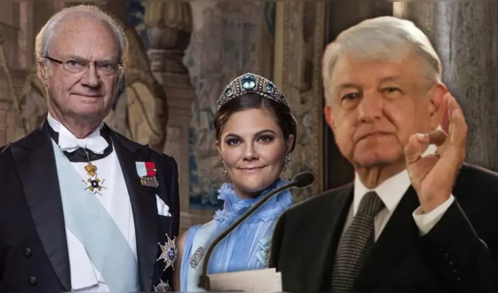 Reyes de Suecia se llegaron a México y visitarán el Tren Maya. Foto: Composición LR / Casa Real Suecia / Gobierno de México Reyes de Suecia se llegaron a México y visitarán el Tren Maya. Foto: Composición LR / Casa Real Suecia / Gobierno de México