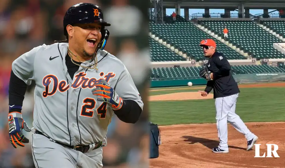 Miguel Cabrera continúa ligado a la organización de los Tigres de Detroit. Foto: composición LR / AFP / MLB