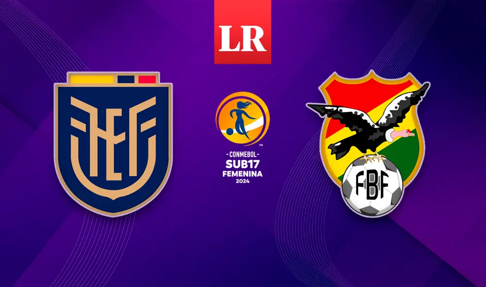 Ecuador vs. Bolivia EN VIVO jugarán en el Carfem de Paraguay por la primera fecha del Sudamericano Sub-17 Femenino. Foto: composición LR