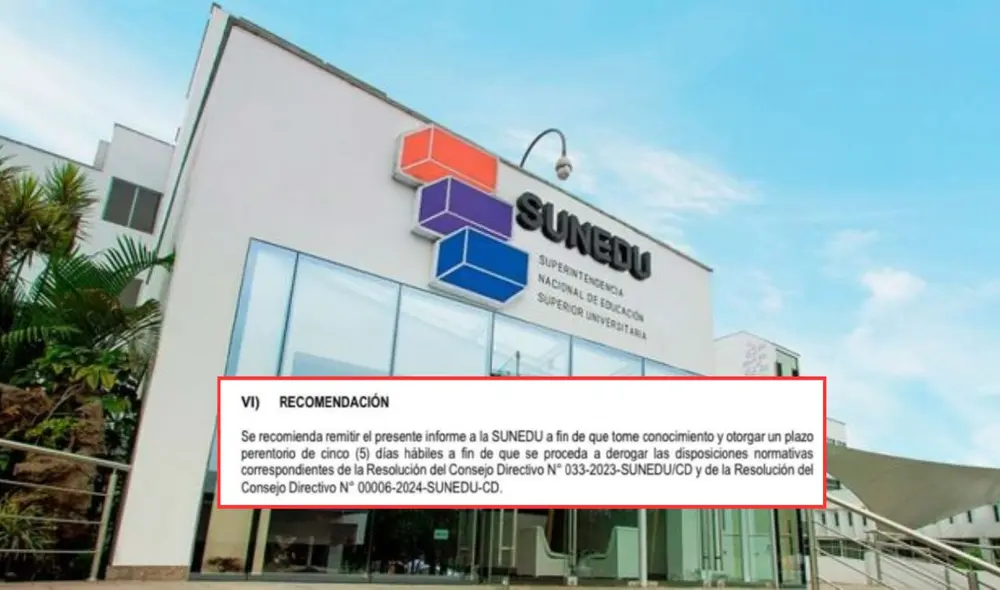 La Sunedu deberá acatar la derogación en 5 días hábiles. Foto: composición LR/Sunedu/PCM
