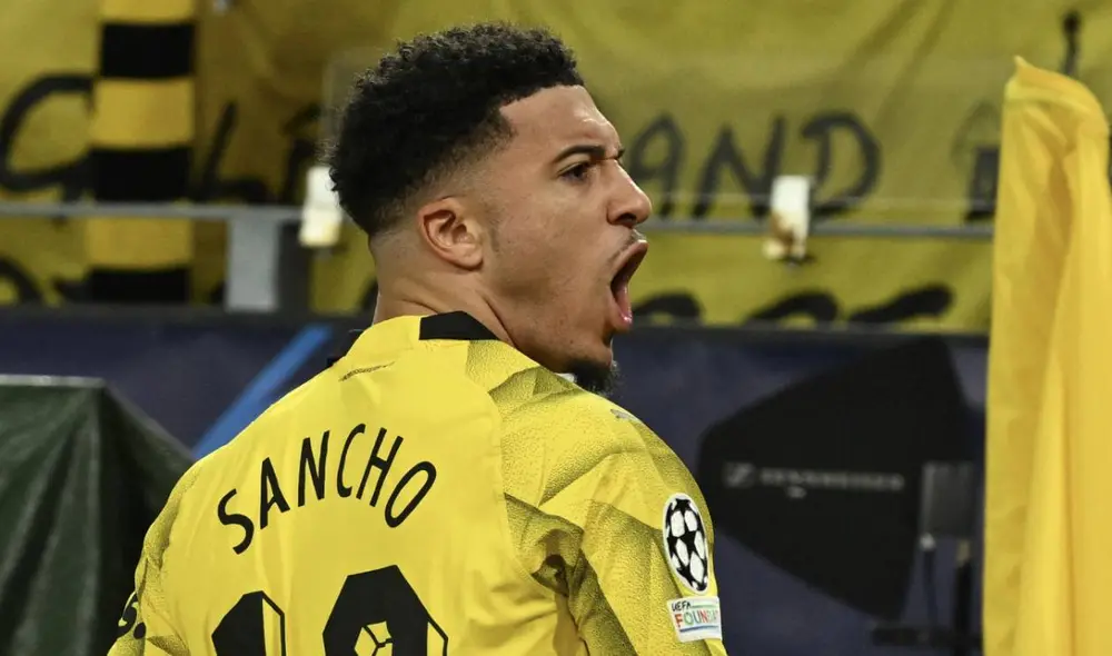 Dortmund vs. PSV jugaron en el Signal Iduna Park. Foto: AFP.