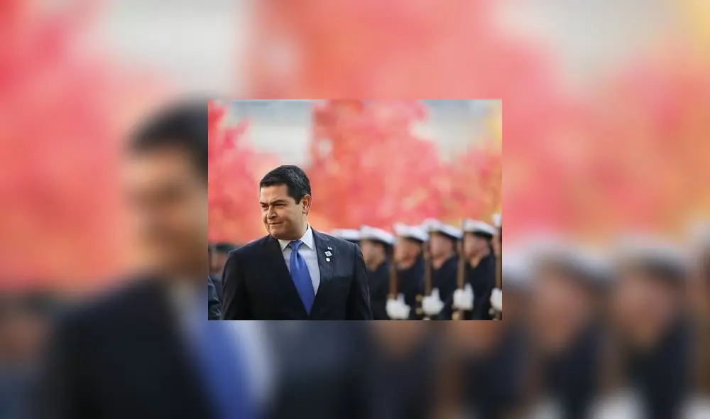 El exmandatario Hernández se enfrenta a 3 cargos relacionados con el narcotráfico y el uso de armas. Foto: El País