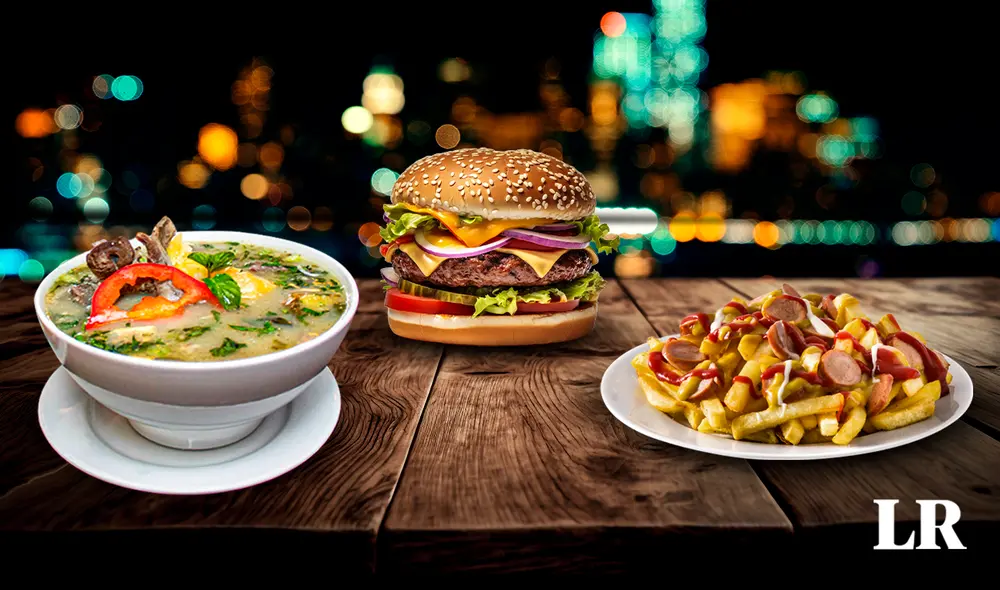 A diferencia de varios distritos de Lima, Miraflores tiene una gran oferta de restaurantes 24 horas. Foto: composición de Jazmín Ceras/LR/Siete Sopas/McDonald's