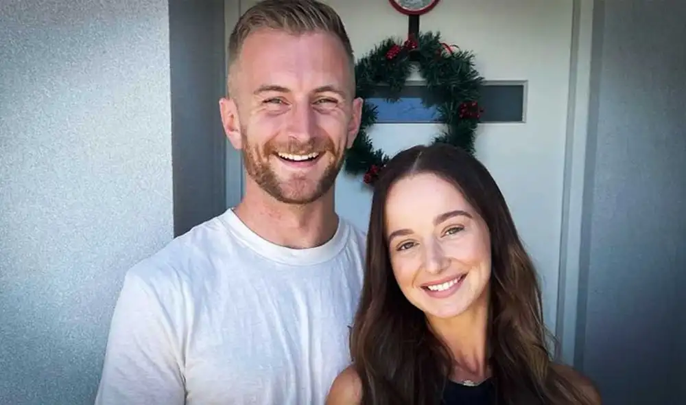 Liam Trimmer y Lilly Watts anunciaron que estaban esperando un bebé el día que él murió. Foto: GoFundMe Liam Trimmer y Lilly Watts anunciaron que estaban esperando un bebé el día que él murió. Foto: GoFundMe