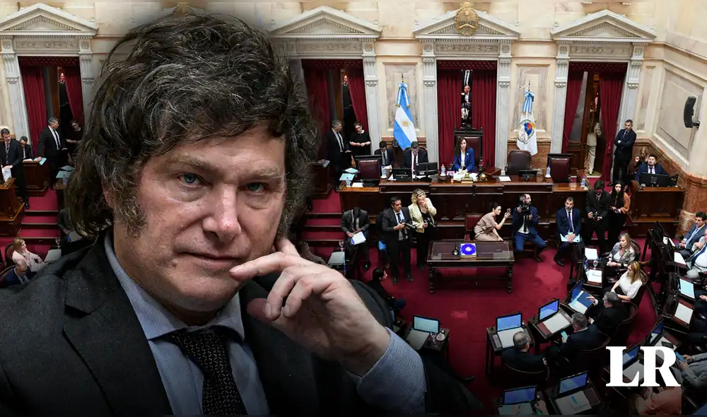 El rechazo invalida las normas dictadas por Javier Milei. Foto: Composición LR/AFP El rechazo invalida las normas dictadas por Javier Milei. Foto: Composición LR/AFP