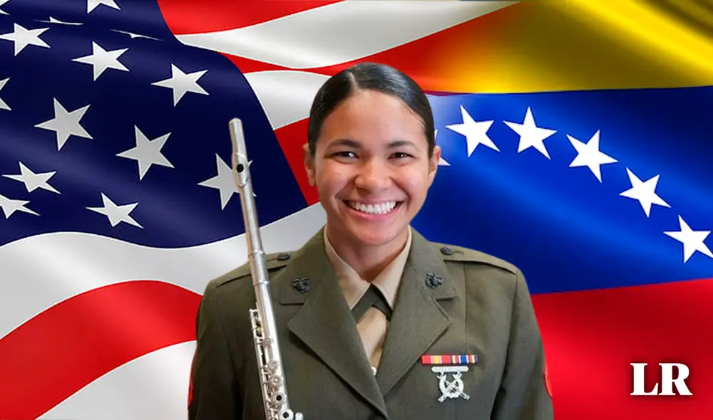 Ana Paola Rincones nunca imaginó que su pasión por la música y la flauta la llevaría a integrar la Marina de Estados Unidos. Foto: composición LR/Freepik/Instagram