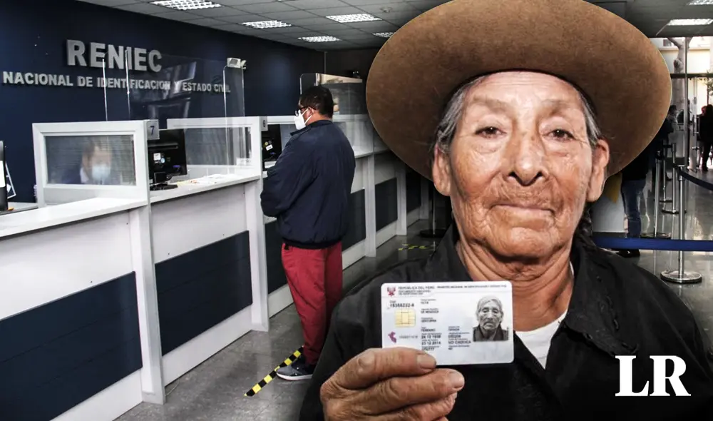 Desde mayo, solo se podría tramitar el DNI eletrónico. Foto: composición LR/Andina