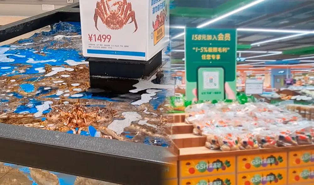 La República recorrió 3 famosos supermercados de China para conocer las diferencias que tienen estos lugares con los del Perú. Foto: composición LR/Francisco Claros/La República