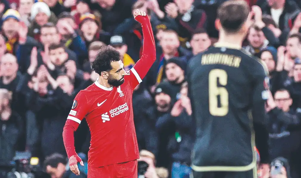 Merecido. La celebración de los dirigidos por Klopp. Foto: difusión.