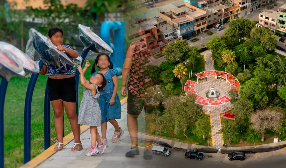 El parque tiene una extensión de 1.500 metros cuadrados. Foto: composición LR/Municipalidad de Lima El parque tiene una extensión de 1.500 metros cuadrados. Foto: composición LR/Municipalidad de Lima