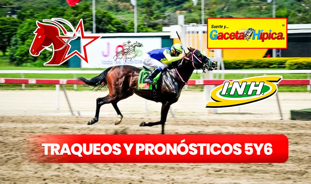 Ya salieron los traqueos de La Rinconada. De igual manera, anota los pronósticos de las carreras válidas para el 5y6. Foto: composición LR/INH