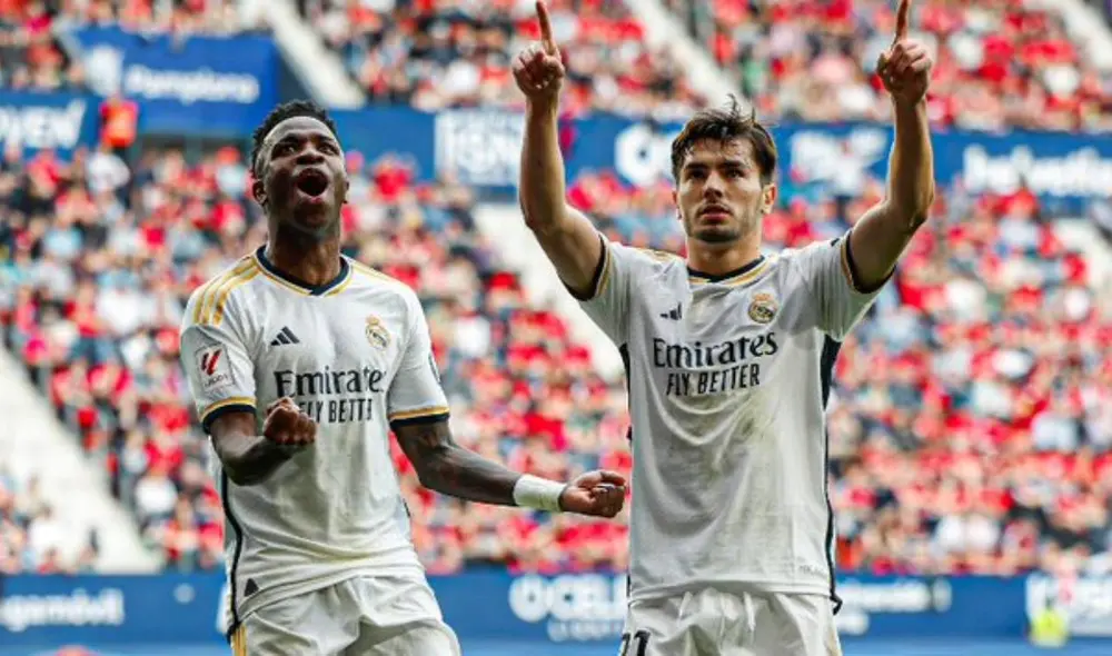 Real Madrid lleva 4 victorias seguidas ante Osasuna por LaLiga y Copa del Rey. Foto: Real Madrid