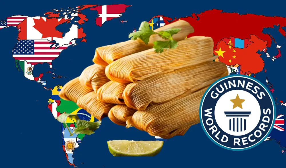 El anterior récord de degustación de tamales era de 250 personas. Foto: composición LR - Guinness World Records