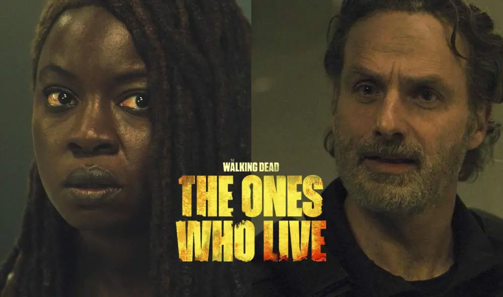 Michonne y Rock podrían volver a separarse en el nuevo capítulo de ‘The Walking Dead: The Ones Who Live’. Foto: composición LR/AMC