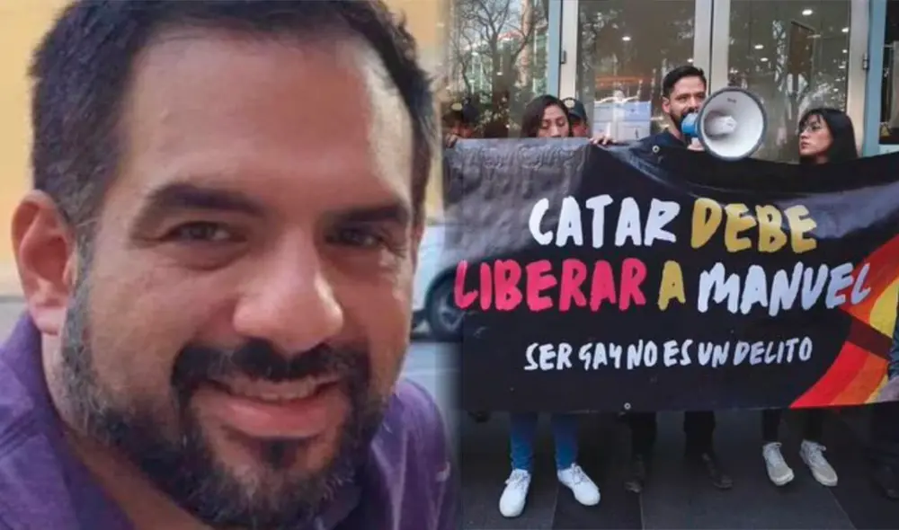 La abogada de Guerrero Aviña apelará este domingo 17 el fallo en contra de la libertad bajo fianza. El lunes 18 se debería tener una nueva resolución. Foto: composición LR/X/@QATARFREEMANUEL