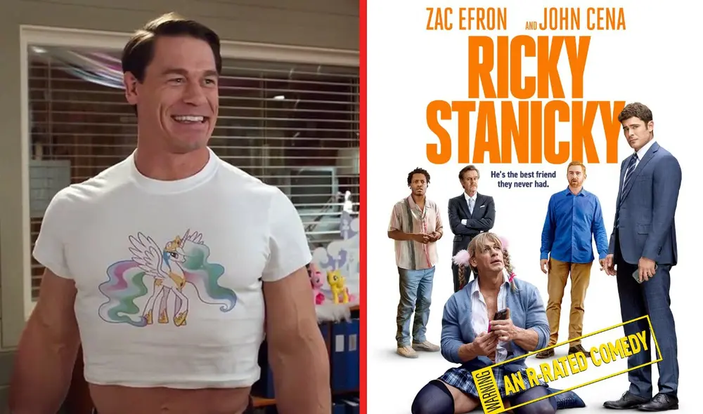 'Ricky Stanicky' la nueva comedia de Zac Efron y John Cena en Amazon Prime Video. Foto: composición LR/ Amazon Prime Video