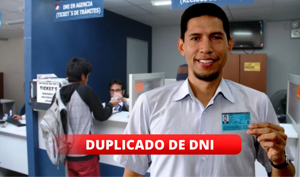 Este trámite se puede realizar de manera virtual o presencial en la Reniec. Foto: Composición LR/Reniec