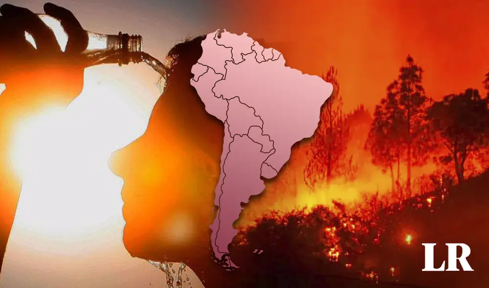 La sensación térmica alcanza los 60 °C alertando a la población, es uno de los veranos más calientes. Foto: Composición LR/AFP La sensación térmica alcanza los 60 °C alertando a la población, es uno de los veranos más calientes. Foto: Composición LR/AFP