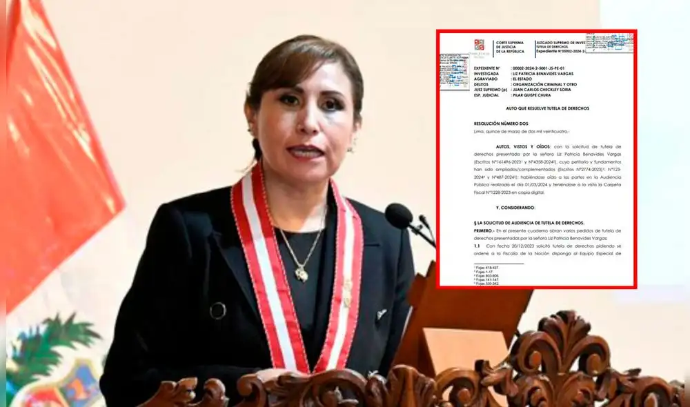 Patricia Benavides se encuentra suspendida como fiscal suprema mientras es investigada en la JNJ. Foto: composición LR