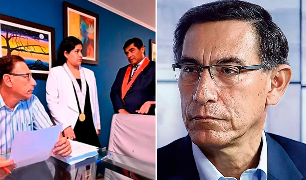 A Martín Vizcarra se le imputa la presunta comisión de los delitos contra la administración pública en la modalidad de colusión agravada y otros. Foto: composición LR - Video: Fiscalía