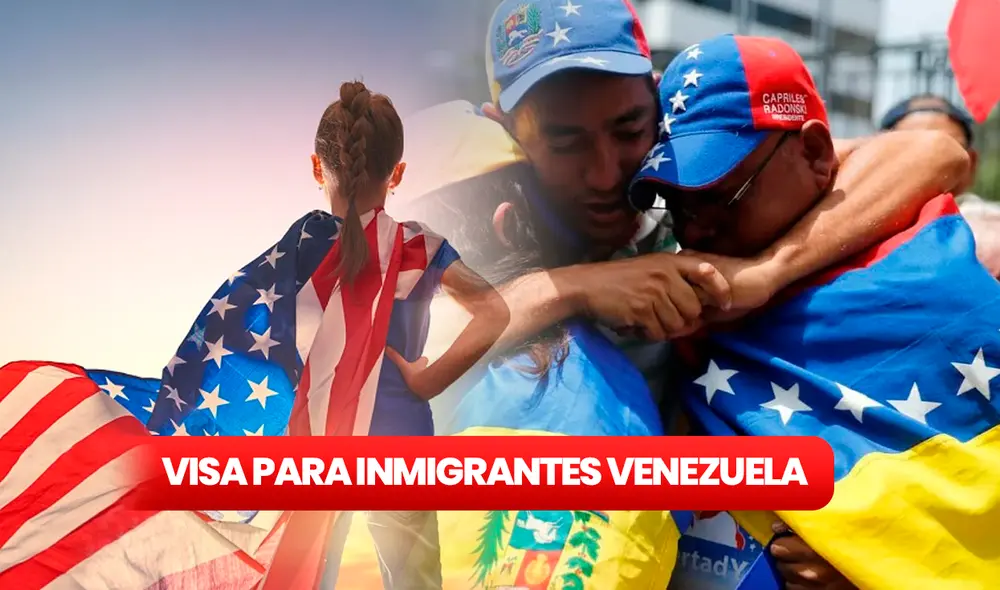 El gobierno de Estados Unidos ha implementado una ayuda a cierto grupo de los inmigrantes venezolanos. Conoce de quiénes se trata. Foto: composición LR/AFP/Freepik