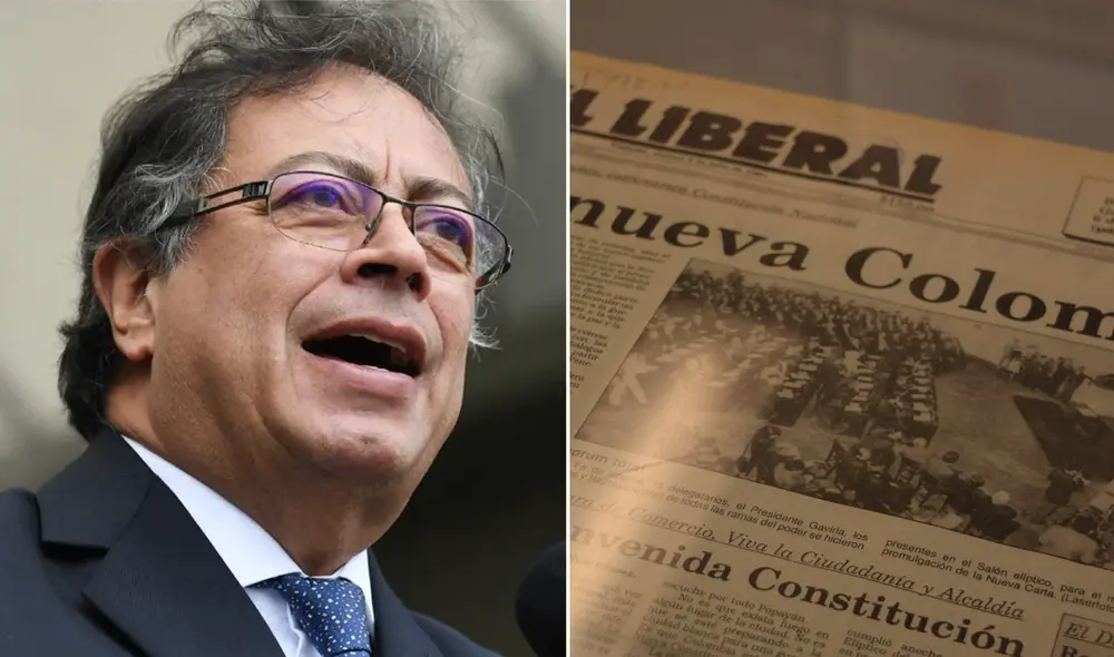 La convocatoria a una asamblea constituyente necesita la aprobación de una tercera parte de los integrantes del censo electoral para su aprobación. Foto: composición LR/AFP/Banco República