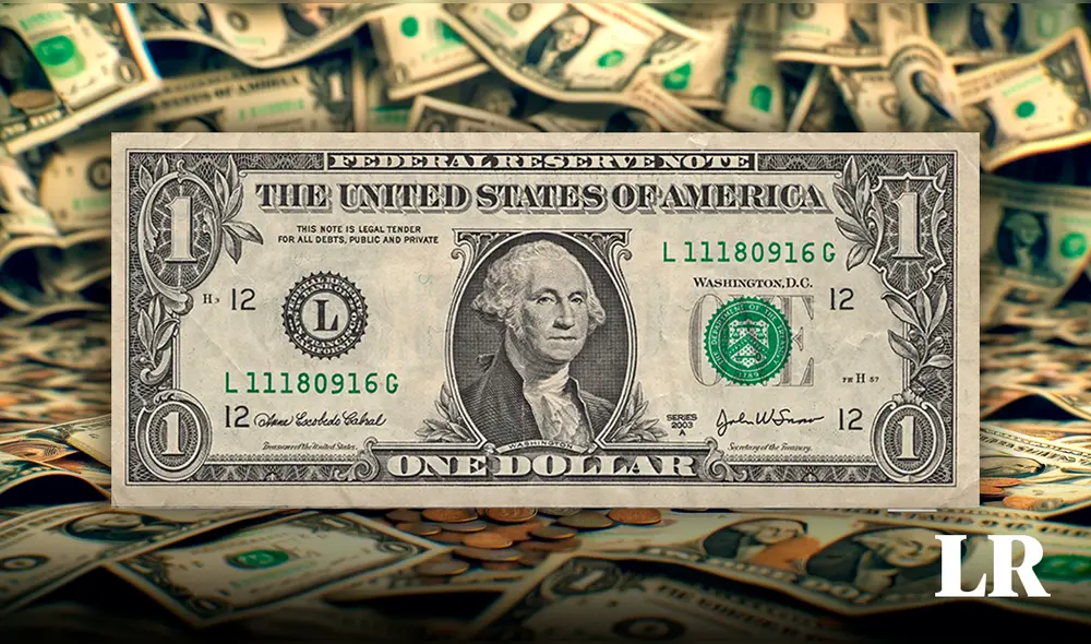 Algunos de estos billetes de 1 dólar pueden valer miles de dólares por detalles imperceptibles. Foto: composición LR Algunos de estos billetes de 1 dólar pueden valer miles de dólares por detalles imperceptibles. Foto: composición LR