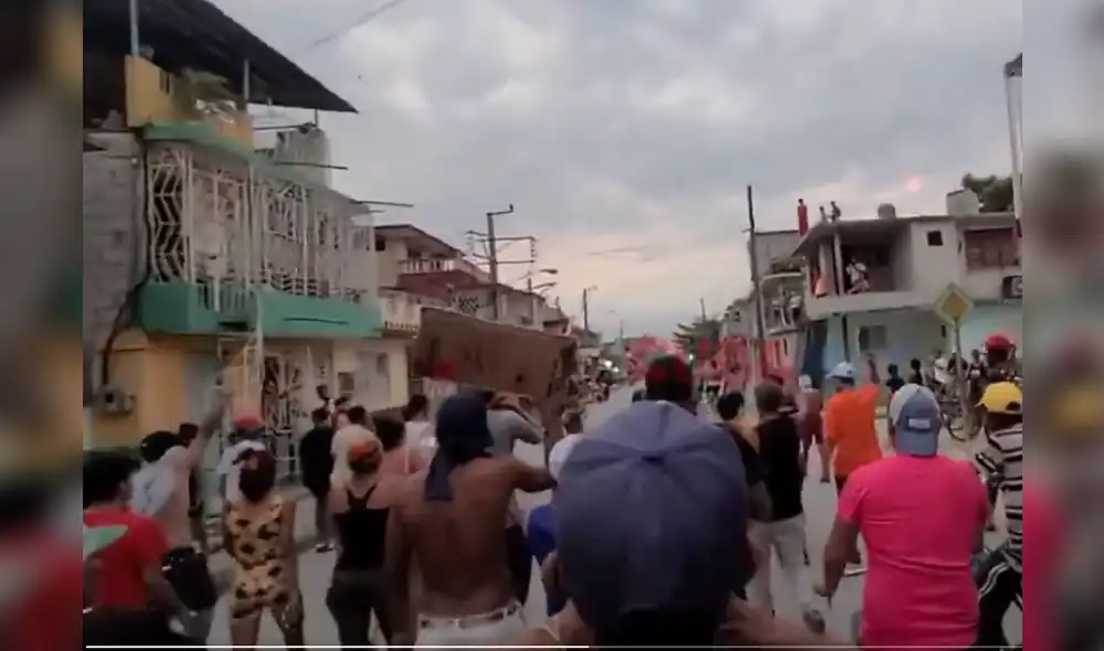 Protestas en Cuba por falta de alimentos Protestas en Cuba por falta de alimentos