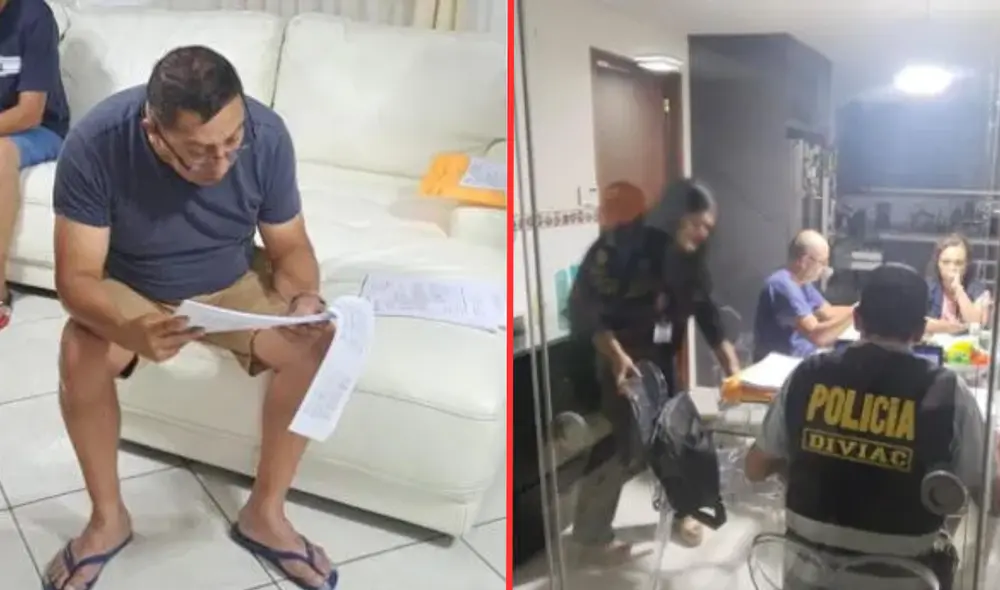 La Diviac allanó el centro de trabajo de los militares el 8 de marzo. Foto: composición LR La Diviac allanó el centro de trabajo de los militares el 8 de marzo. Foto: composición LR