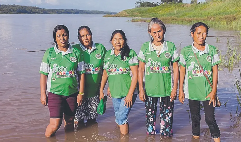 Guerreras. Batalla legal fue iniciada en 2021 por las mujeres del pueblo indígena Kukama. Foto: Miguel Araoz Cartagena de Quisca