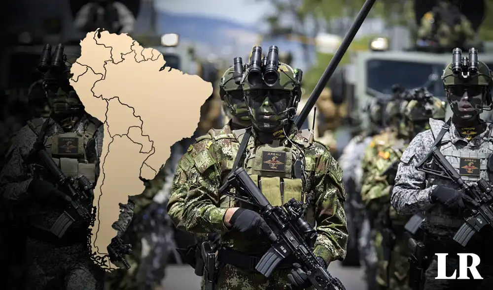 Para el año 2023, el índice de Global FirePower (GFP) sitúa a esta nación como la que posee el Ejército y las fuerzas militares más poderosas de Sudamérica. Foto: composición de Fabrizio Oviedo/LR/AFP. Video: Mundo Bélico