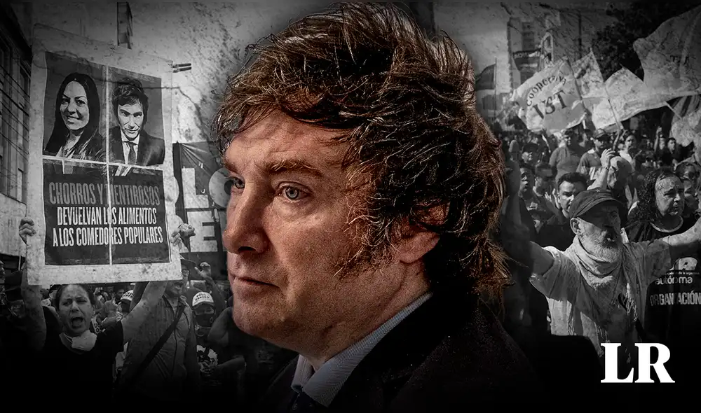 La reducción de empleados públicos y el cierre de organismos busca reducir el papel del Estado en la economía y en la sociedad, según afirmó el gobierno de Milei. Foto: composición LR/AFP