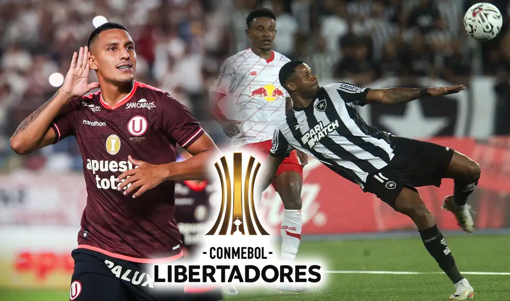Universitario y Botafogo nunca se han enfrentado en la Copa Libertadores. Foto: composición GLR/Universitario/Botafogo