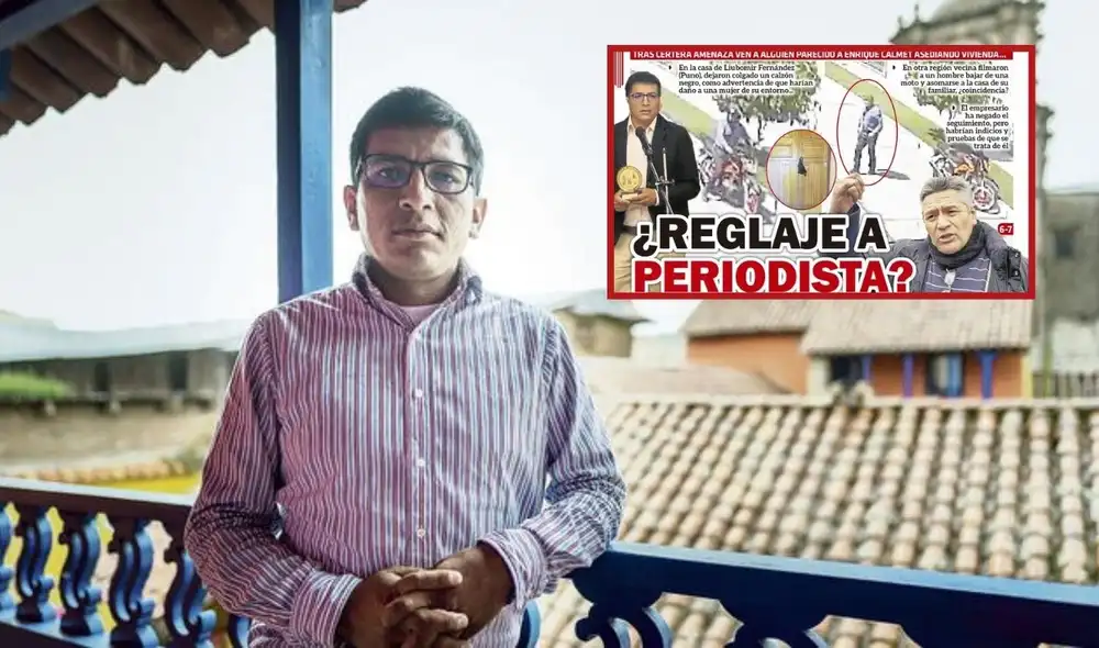 Periodista de La República denuncia reglaje en su contra tras revelar organización criminal integrada por policías. Foto: La República/Diario Sin Fronteras