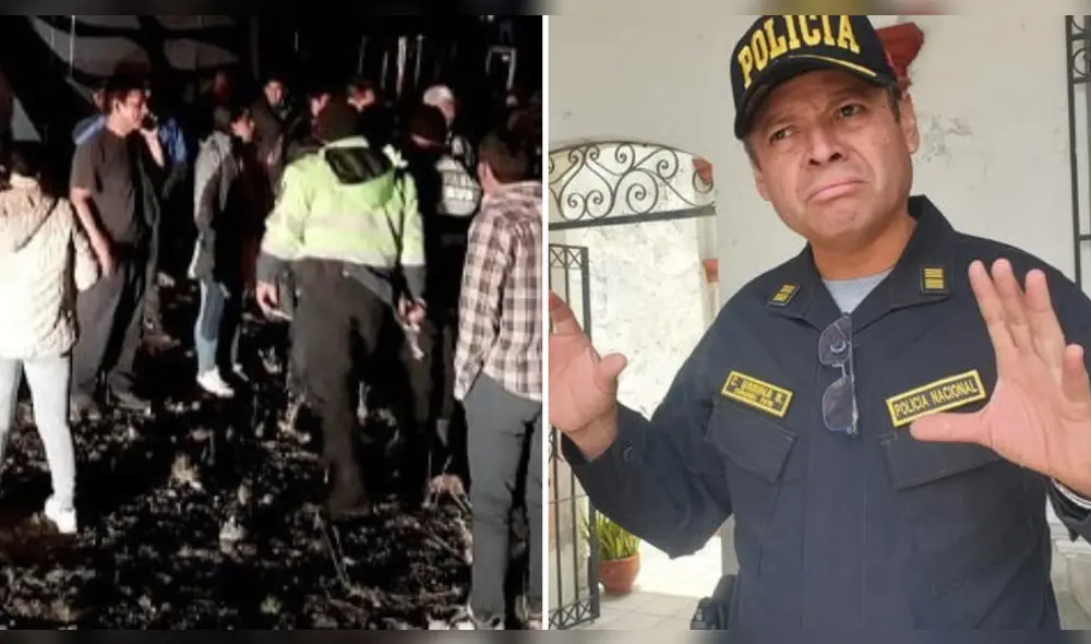 Civiles y policías viajaban en bus de la empresa Águilas Doradas. Foto: La República