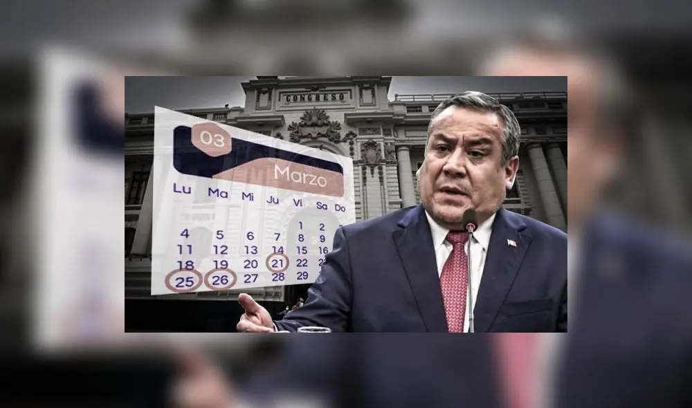 Gustavo Adrianzén ya cursó las invitaciones a todas las bancadas. (Foto composición: La República)