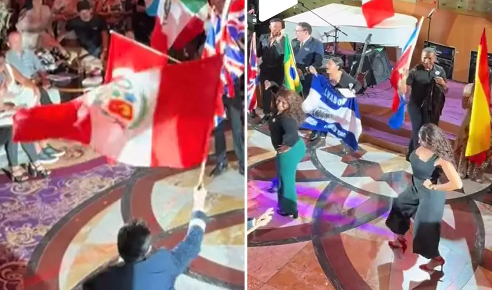 "Cuando sacan a una peruana a bailar", resaltó la artífice del video. Foto: composición LR/TikTok - Video: TikTok "Cuando sacan a una peruana a bailar", resaltó la artífice del video. Foto: composición LR/TikTok - Video: TikTok