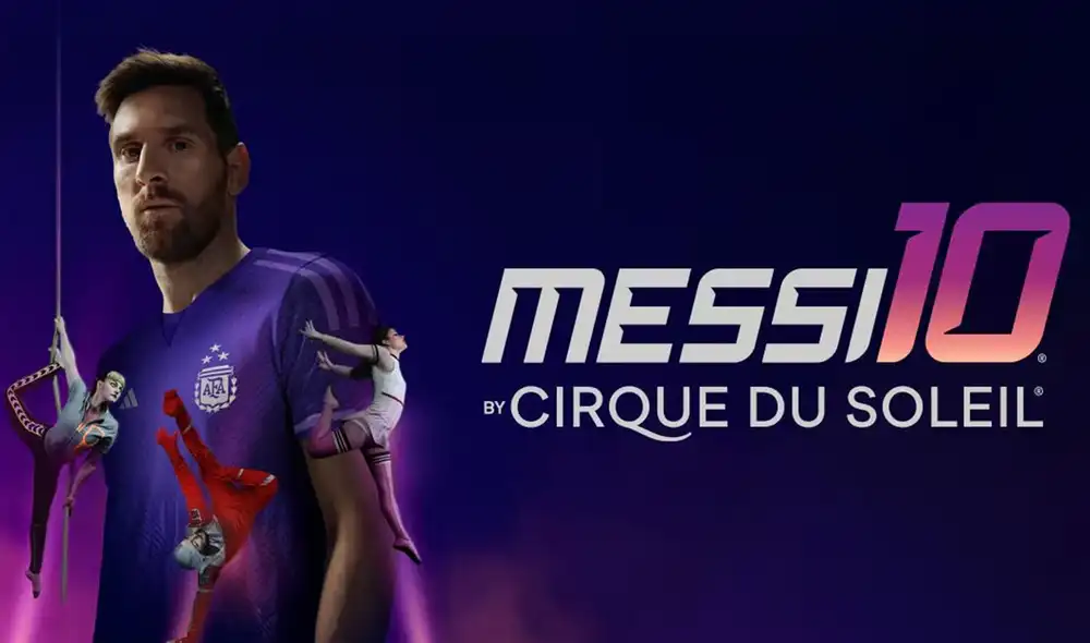 Soleil presenta una puesta en escena inspirada en la vida de Lionel Messi. Foto: Cirque Du Soleil