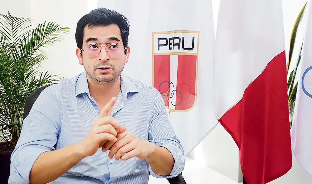 Optimista. El líder del COP hizo hincapié en el trabajo conjunto que realizan los diferentes entes deportivos de nuestro país y confía en que en 12 años se pueda hablar de la época dorada del deporte. Foto: Félix Contreras / La República