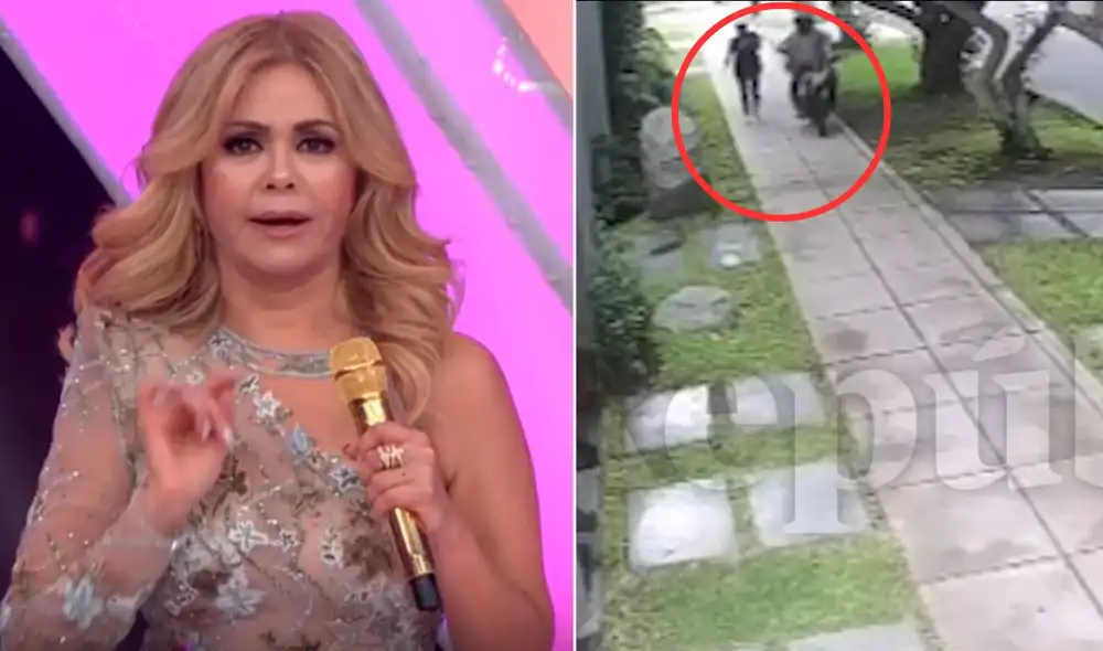 Gisela Valcárcel habla sobre su robo en San Isidro. Foto: composición LR/América TV