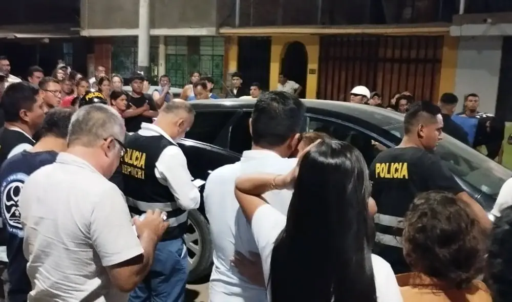 Detectives de la Policía en Piura iniciaron las investigaciones en torno al crimen del abogado Chinchay. Foto: captura video Juan Velasco
