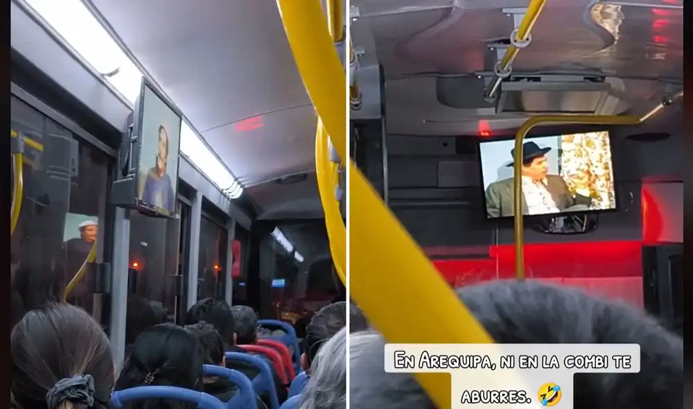 "Cosas que pasan en Arequipa", citó la artífice del clip viral. Foto: composición LR/TikTok