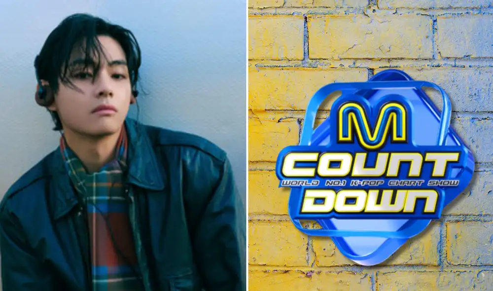 Taehyung volvió a conquistar a la audiencia con su sencillo ‘FRI(END)S’. Foto: composición LR/HYBE/M! COUNTDOWN