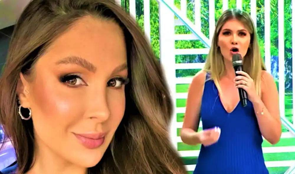 Brunella Horna dijo por qué Ana Paula Consorte estaría molesta con ella. Foto: composición LR/Instagram/Ana Paula Consorte/América TV